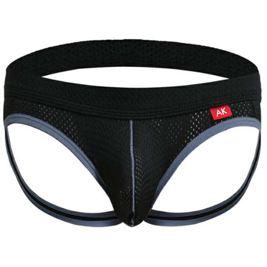 Arjen Kroos Men's Jockstrap Underwear 1 Pack Mesh Jock Strap