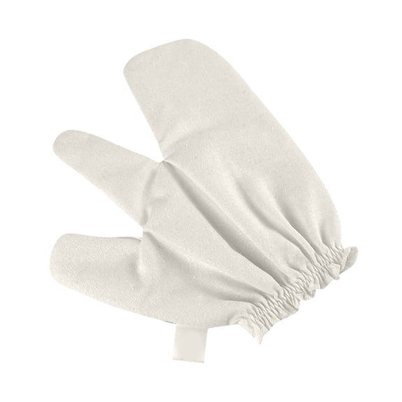 Garshana Gloves Raw Gloves for Ayurvedic, Cellulite Reduction & Dry Brushing – 100% Pure Garshana Gloves with Elastic Wrist Bands for Ayurvedic (2pcs)