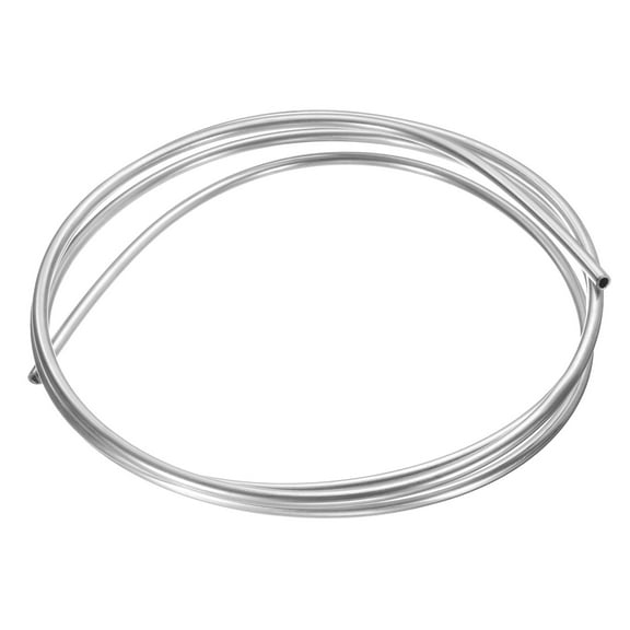 Stainless Steel Tubing Coil, 5/16" OD x 10Ft Industrial 304 Stainless Steel Tube, Welded Steel Tubing 0.04" Thick, Silver Tone