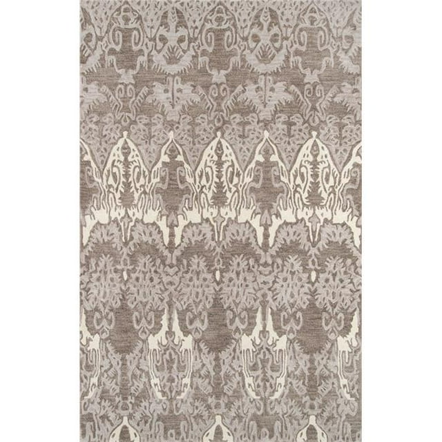 Momeni RIO00RIO-4GRY3656 Rio Chinese Hand Tufted Area Rug, Grey - 3 ft. 6 in. x 5 ft. 6 in.