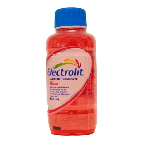 Suero Electrolit Rehidratante Sabor Fresa 355 ml