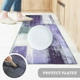 thumbnail image 3 of Purple Kitchen Rug, Purple Abstract Art Kitchen Rugs, Kitchen Mats for Floor, Kitchen Organization Non-Slip Kitchen Mat, Anti-Fatigue Mat Home Decor Kitchen Floor Mats, Purple Kitchen Decor Runner Rug, 3 of 6