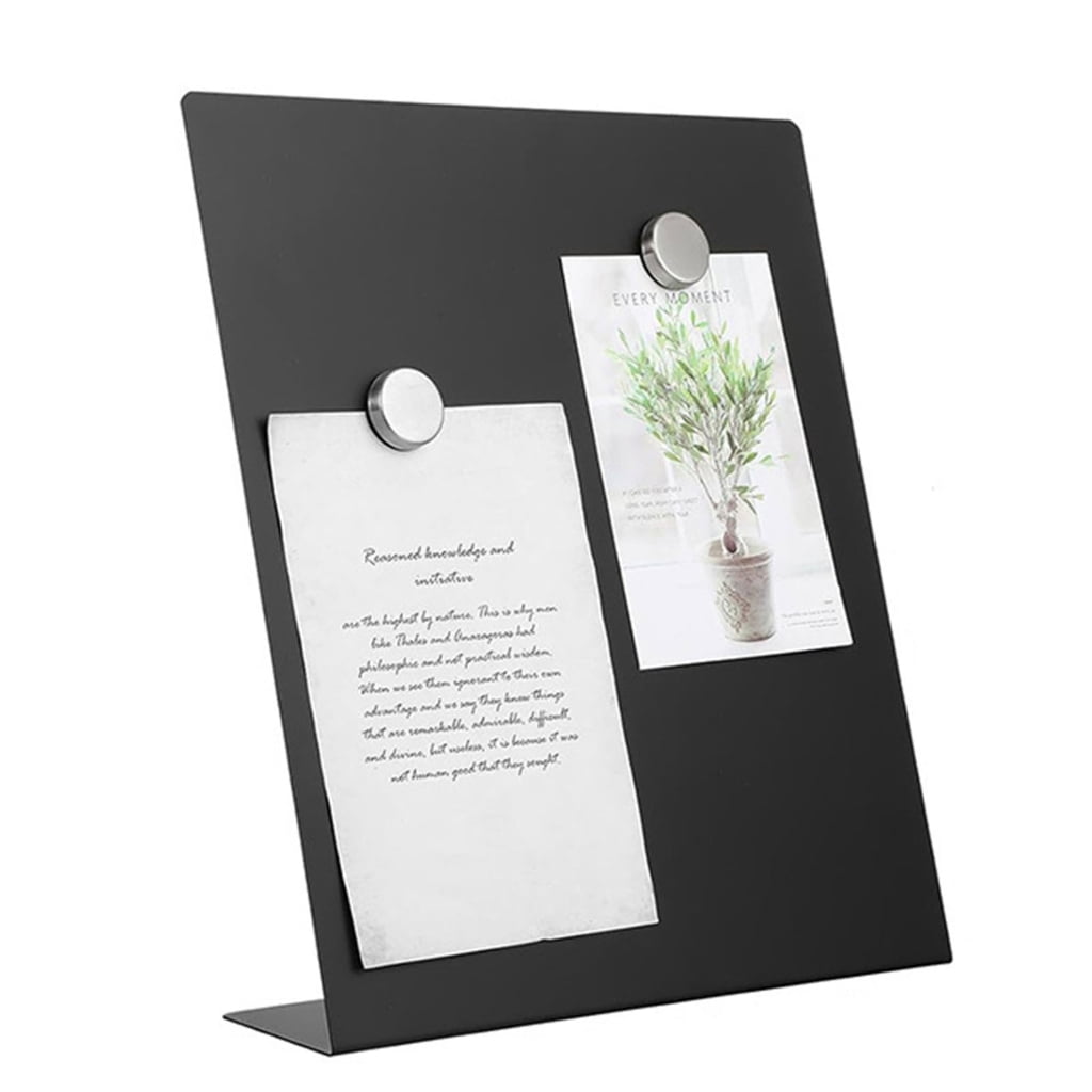 Standing Desk Magnetic Board Erasable Metal Memo Display Board For Office Home