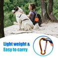 thumbnail image 2 of Collapsible Dog Water Bowls for Cats Dogs, Portable Pet Feeding Watering Dish for Walking Parking Traveling (orange 1000ml), 2 of 5