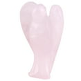 thumbnail image 3 of Cadeau de Pierre de Guérison en Forme d'Ange Gardien Chargé d'Énergie Naturelle (Rose), 3 of 14