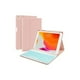 thumbnail image 1 of Funda con teclado y ratón para iPad de 9ª, 8ª y 7ª generación, color rosa, 1 of 4