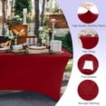 thumbnail image 2 of Mantel ABCCANOPY Spandex para mesa rectangular para hogar de 6 pies, 2 of 6