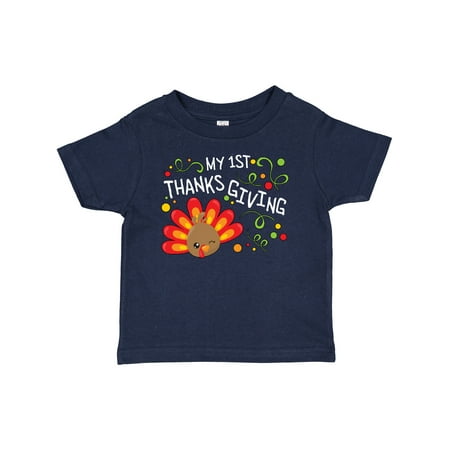 

Inktastic My First Thanksgiving- Cute Turkey Gift Baby Boy or Baby Girl T-Shirt