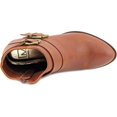 thumbnail image 4 of material girl cady women  round toe synthetic tan bootie, 4 of 5