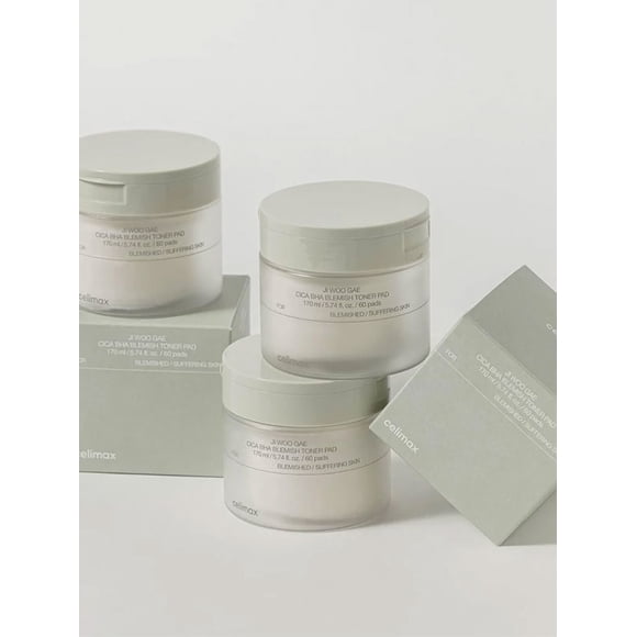 celimax Ji Woo Gae Cica BHA Blemish Pad 170ml / 60pads