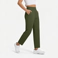 thumbnail image 5 of Linen Blend Pants for Women Trendy Summer Beach Wide Leg Trousers Lightweight Flowy Casual Vacation Outfits, 5 of 6