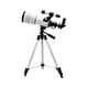 thumbnail image 1 of Telescopio astronómico para adultos y niños, refractor (15x-150x), kit de astronomía profesional resistente, accesorio con soporte para teléfono., 1 of 7