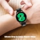 thumbnail image 1 of Pulsera de silicona correa ajustable para Samsung Galaxy Watch (negro + gris), 1 of 9