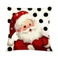 thumbnail image 3 of Christmas Decorative Pillow Covers 18x18" Home Decors for Couch Bed Sofa Bedroom Living Room Christmas Printed Pillow Cover Series Home Sofa Decoration Cushion Cover Bedroom Pillow Cover, 3 of 7