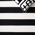 thumbnail image 5 of Safavieh Montauk Collection MTK712D Handmade Flatweave Black and Ivory Cotton Square Area Rug (6' Square), 5 of 5