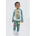 thumbnail image 2 of Teenage Mutant Ninja Turtles Donatello Raphael Leonardo T-Shirt and Fleece Jogger Pants Outfit Set Graffiti Toddler to Big Kid, 2 of 5