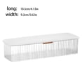 thumbnail image 2 of Linyer Data Cable Storage Box with Cover Line Organizer Dustproof Phone Charger Charging Cables Management Stationery Sorting Case White Gold, 2 of 8