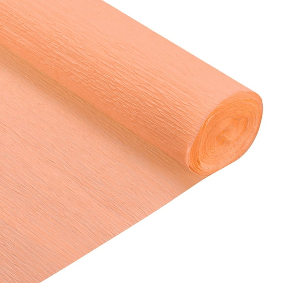 Crepe Paper Roll Crepe Paper Decor 7.5ft Long 20 Inch Wide, Deep Champagne