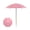 Pink, variant on Compacts Gardening Accessory Umbrellas For Balcony Plant Providing Sun Block And Rainproofed