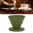 thumbnail image 3 of Support de Filtre à Café en Silicone Réutilisable, Design Portable pour Voyage Randonnée Camping, Simple à Utiliser, Résultats, Lavable au Lave-Vaisselle, 3 of 7