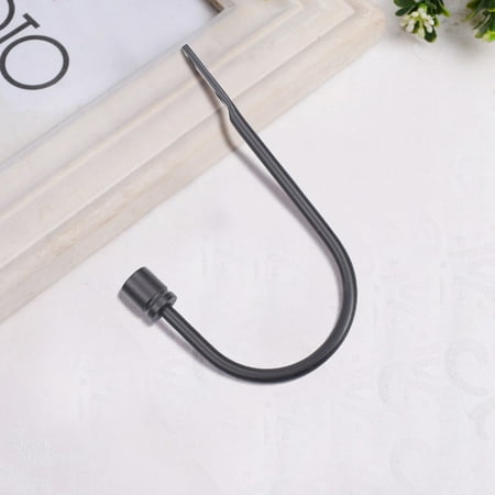 

Guopo Command Hooks Curtain Alloy U Shaped Crystal Wall Hook Electro Galvanized Curtain Hook E