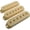 Parchment, variant on AxLabs Set Of Single Coil Pickup Covers In Modern Spacing (52/50/48) White