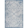 thumbnail image 2 of Rugs.com Outdoor Aztec Collection Rug – 5' x 8' Blue Flatweave Rug Perfect For Living Rooms, Large Dining Rooms, Open Floorplans, 2 of 6