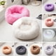 thumbnail image 5 of Cama de gato de peluche Cojín calmante redondo Parte inferior antideslizante cálida y esponjosa, 5 of 8