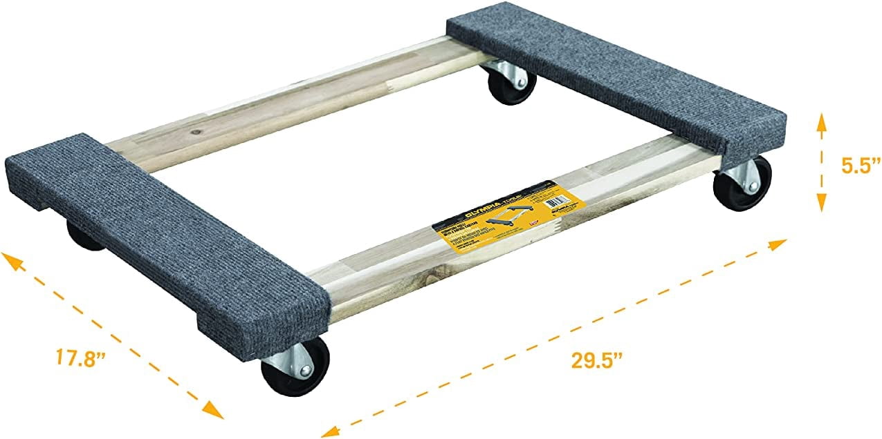 Olympia Tools Furniture Dolly, 1000 lb Maximum Weight, 2 Pack