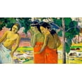 thumbnail image 2 of Gauguin, Paul 18x12 White Modern Wood Framed Museum Art Print Titled - Three Tahitian Women, 2 of 4