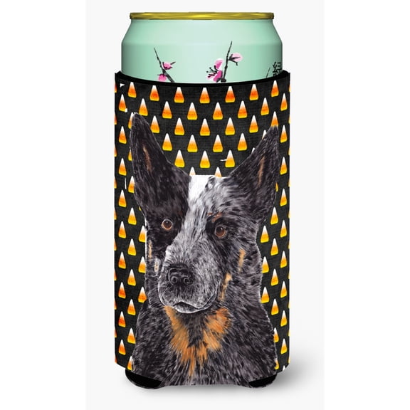 Australian Cattle Dog Candy Corn Halloween Portrait Tall Boy Hugger