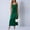 Green, variant on Womens Satin Maxi Dress Cowl Neck Slip - Elegant Evening, Wedding Guest & Casual Long Dress with Spaghetti Straps in Emerald Green,Size M