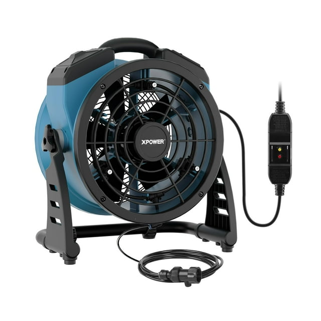Ventilador nebulizador XPOWER FM-65 de 3 velocidades, 1000 CFM, para exteriores