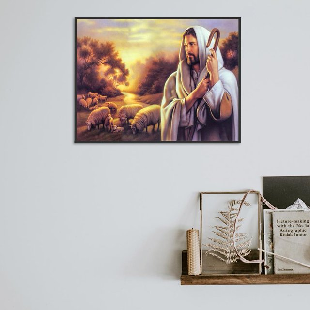 Cuadros Decorativos 5D bricolaje completo taladro diamante pintura Santo Padre punto de cruz bordado Kit Ndcxsfigh Nuevos Originales