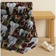 thumbnail image 4 of Soimoi Cotton Cambric Fabric Leaves,Floral Wreath & Elephant Jungle Decor Fabric Printed Yard 42 Inch Wide, 4 of 7