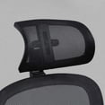 thumbnail image 6 of Mainstays Ergonomic Office Chair with Adjustable Headrest, Black Fabric, 275lb capacity, 6 of 11