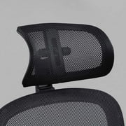 Mainstays Ergonomic Office Chair with Adjustable Headrest, Black, 275 lb Capacity