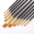 thumbnail image 3 of 10 Pcs Brosses à Cheveux en Nylon Multifonctionnelles Noires, 3 of 5