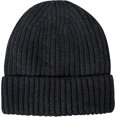 thumbnail image 3 of Gorros de invierno para hombre Gorro de punto holgado de lana Gorro de calavera holgado cálido - Negro Kuyhfg Bienvenido a Kuyhfg, 3 of 5