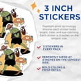 thumbnail image 2 of (3 Pack) Froggy Hobo Decals - Mushroom Art - Laptop Stickers- 3 Inches On Longest Side - Easy Peel & Apply - Made in USA - 3MCS5376, 2 of 7