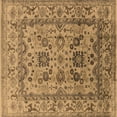 thumbnail image 1 of Ahgly Company Indoor Square Oriental Brown Traditional Area Rugs, 5' Square, 1 of 4