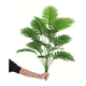 thumbnail image 2 of 2pz Plantas Hojas De Palma Y Monstera Decorativa 18 Hojas Belug Verde, 2 of 5