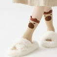 thumbnail image 4 of 5 Pairs Capybara Socks for Boys Girls, Funny Animal Cotton Crew Socks, 4 of 7