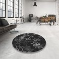 thumbnail image 4 of Ahgly Company Machine Washable Indoor Rectangle Transitional Carbon Gray Area Rugs, 2' x 3', 4 of 7
