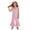 Pink - 3, variant on Letdown Toddler Girl Easter Overalls Baby Girl Summer Outfit Sleeveless Cow Bell-Bottom 1 Piece Romper Jumpsuit Suspender Clothes