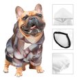 thumbnail image 3 of Balery Sea Shells Sudadera con Capucha para Perros Pequeños – Ropa para Mascotas, Disfraz para Perros y Gatos, Ideal para Fiestas y Cosplay-Medium, 3 of 7