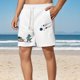 thumbnail image 1 of WILLBEST Pantalones Cortos para Hombre, Informales, con Estampado de Dinosaurio, de Verano, Cómodos, Holgados, Unisex, de 5 Pulgadas, para Uso Diario, Deportes y Actividades Al Aire Libre., 1 of 4