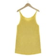 thumbnail image 6 of Women's Summer Tank Tops Round Neck Solid Color Sleeveless Basic Blouses Vest Casual Loose Fit Going out Tee Shirts Ladies Clothes, 6 of 7