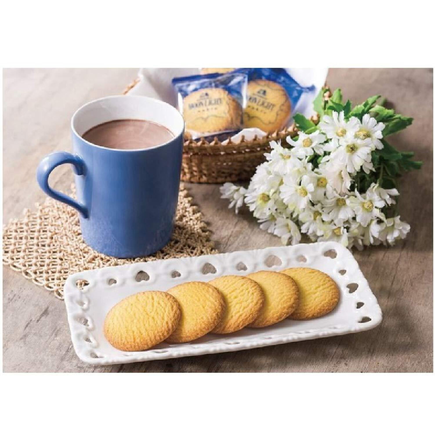 Morinaga Japan Moonlight Cookies 7 boxes (98 cookies) Imported