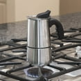 thumbnail image 4 of Stainless Steel 2-Cup/4-Cup/6-Cup/9-Cup  Espresso Coffee Maker Mocha Pot  Easy Clean for Home Office, 4 of 7